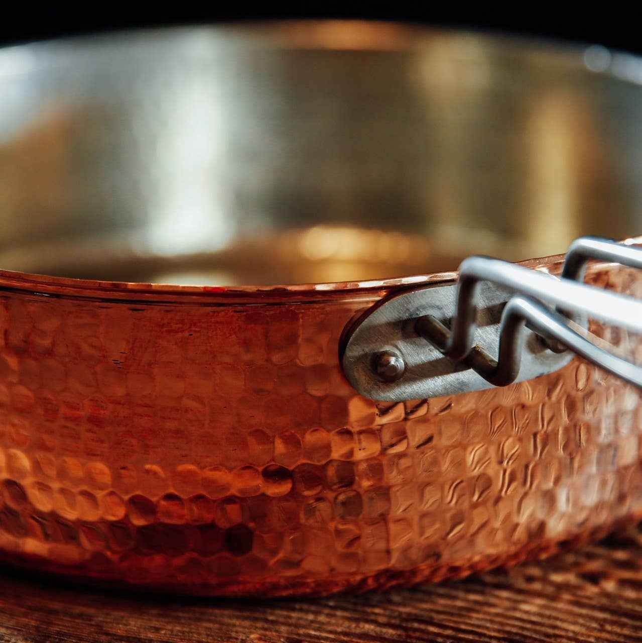 10" Saute Pan with Lid. 3 quart capacity, Polished Finish