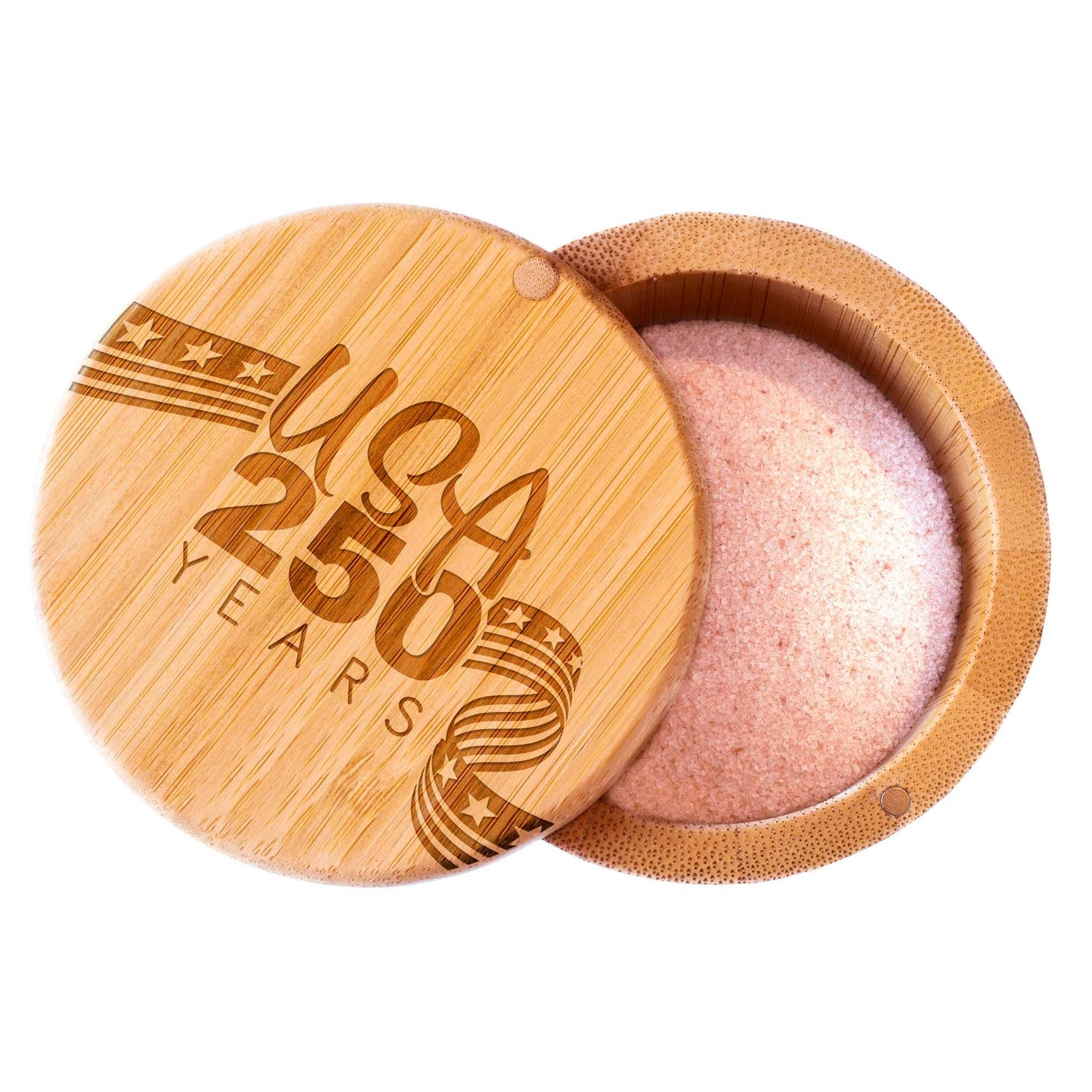USA 250th Anniversary Salt Cellar & Spice Storage Box
