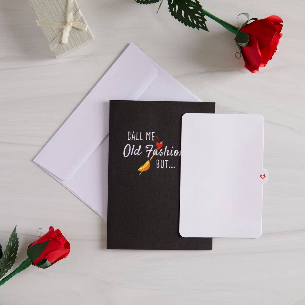 Old Fashioned Love 5''x7'' Card, Pop-Up Cards, Vinatge