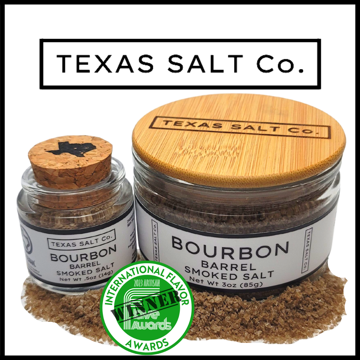 Bourbon Barrel Smoked Salt