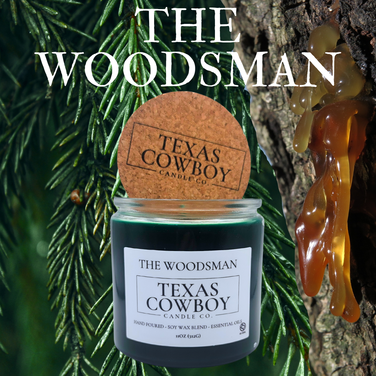 The Woodsman Candle