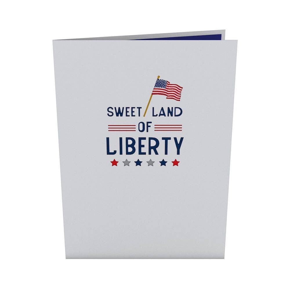Americana Truck 5''x7'' Card, Postcard