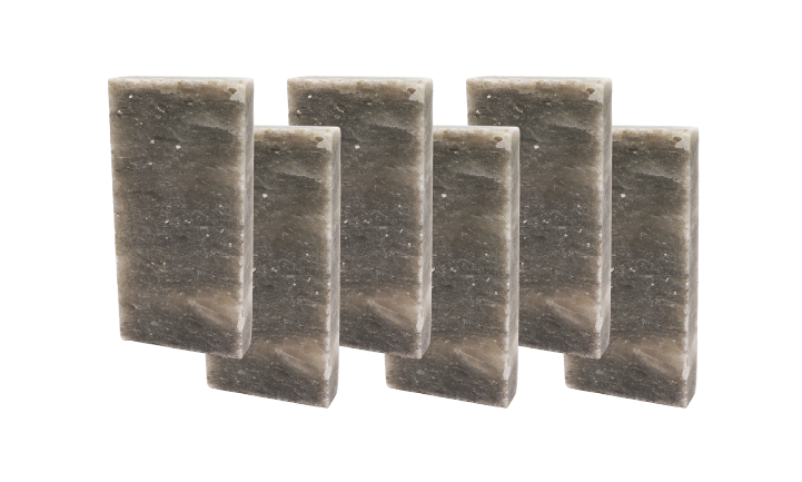 Gray Himalayan Salt Tile 8 x 4 x 1