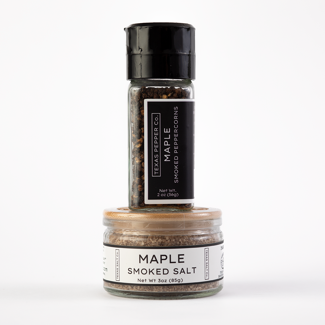 Maple Smoked Salt & Pepper Set