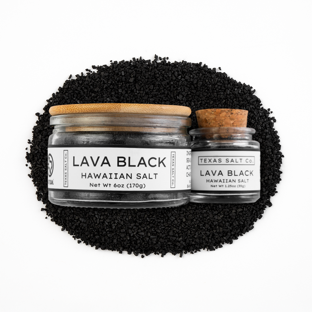 Lava Black Hawaiian Salt – Texas Salt Co