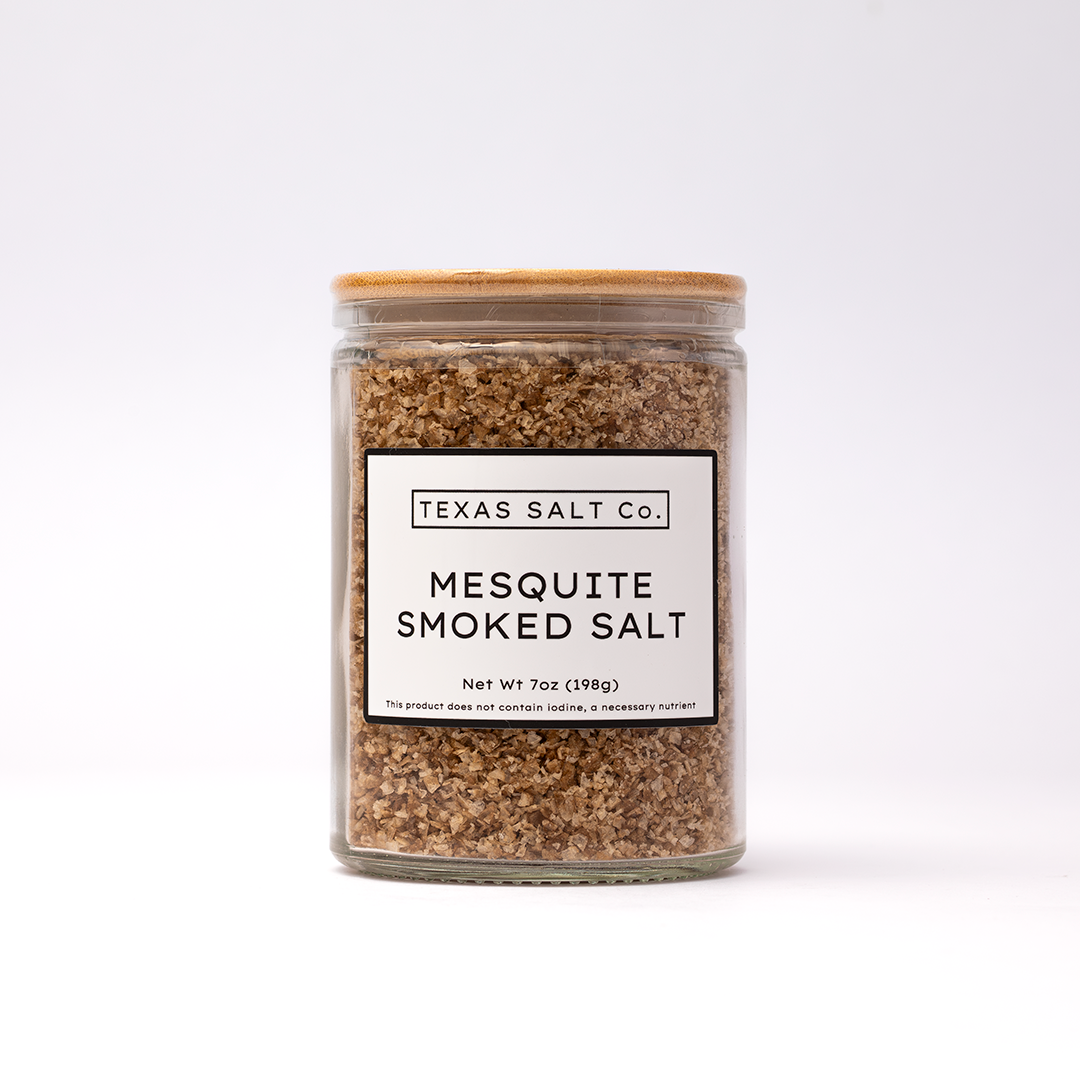 Mesquite Smoked Salt - Texas Salt Co