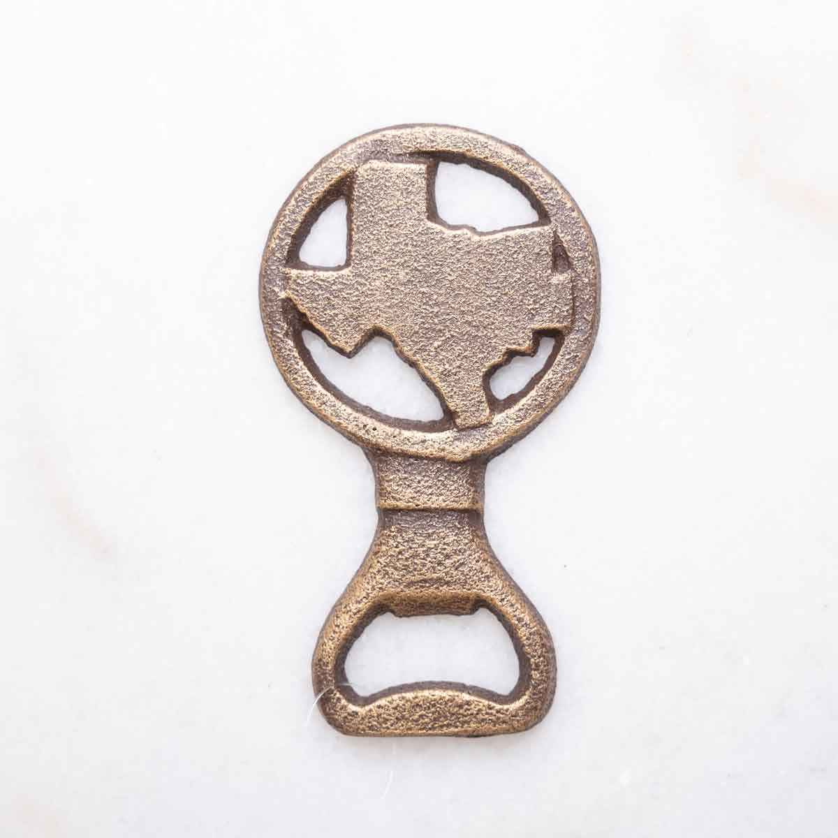 Texas Bottle Opener Copper