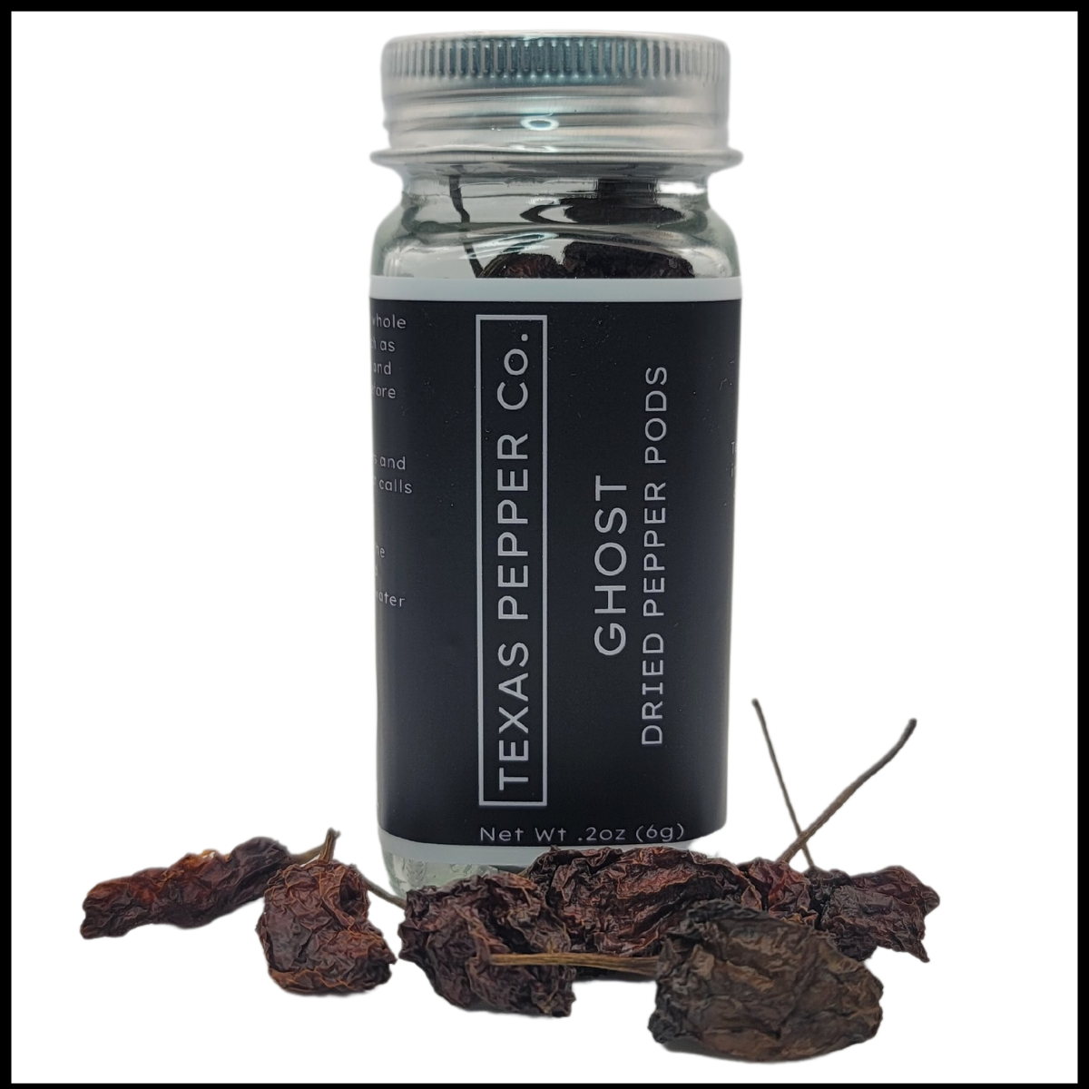 ghost dried pepper pods