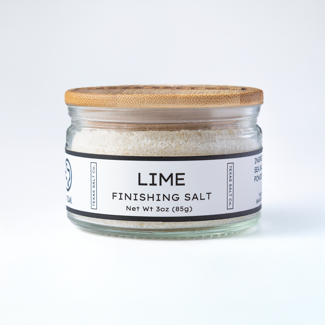 lime finishing salt easy pinch jar