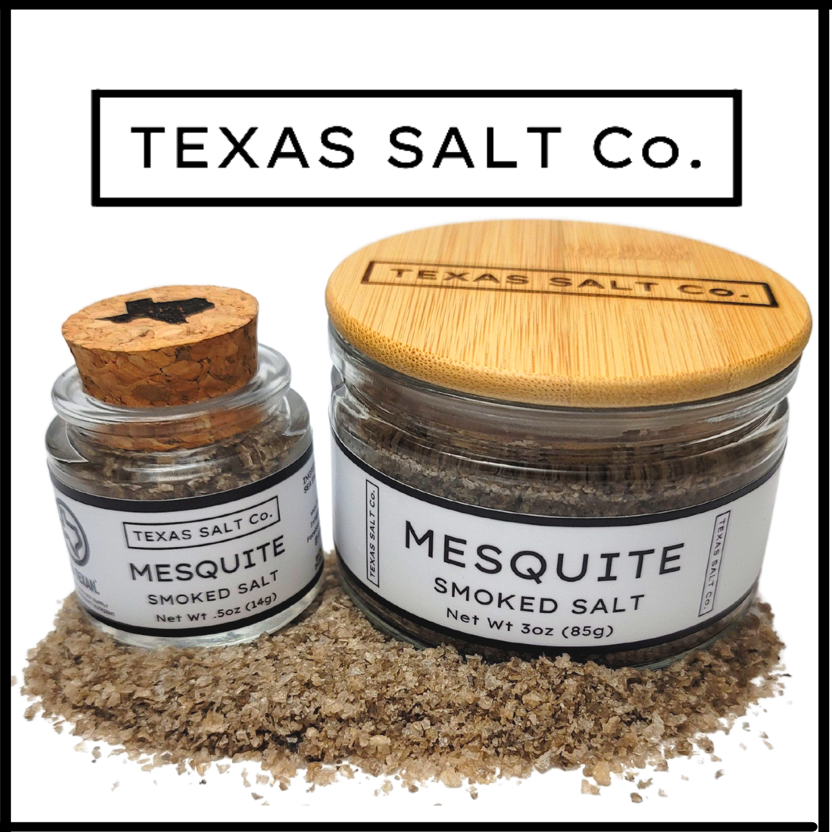 Mesquite Salt and Pepper