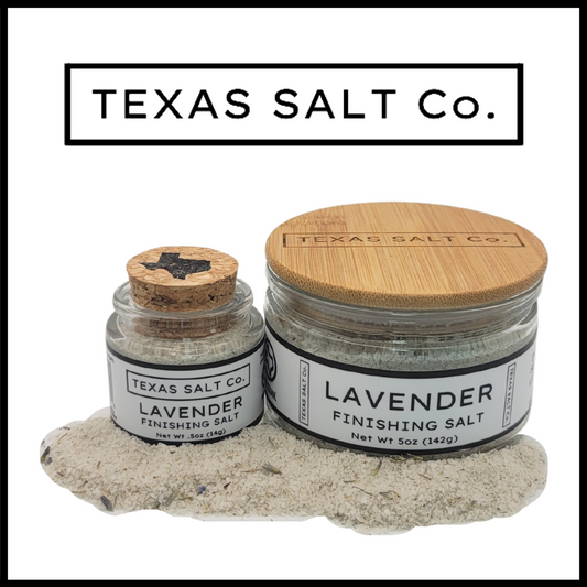 lavender finishing salt