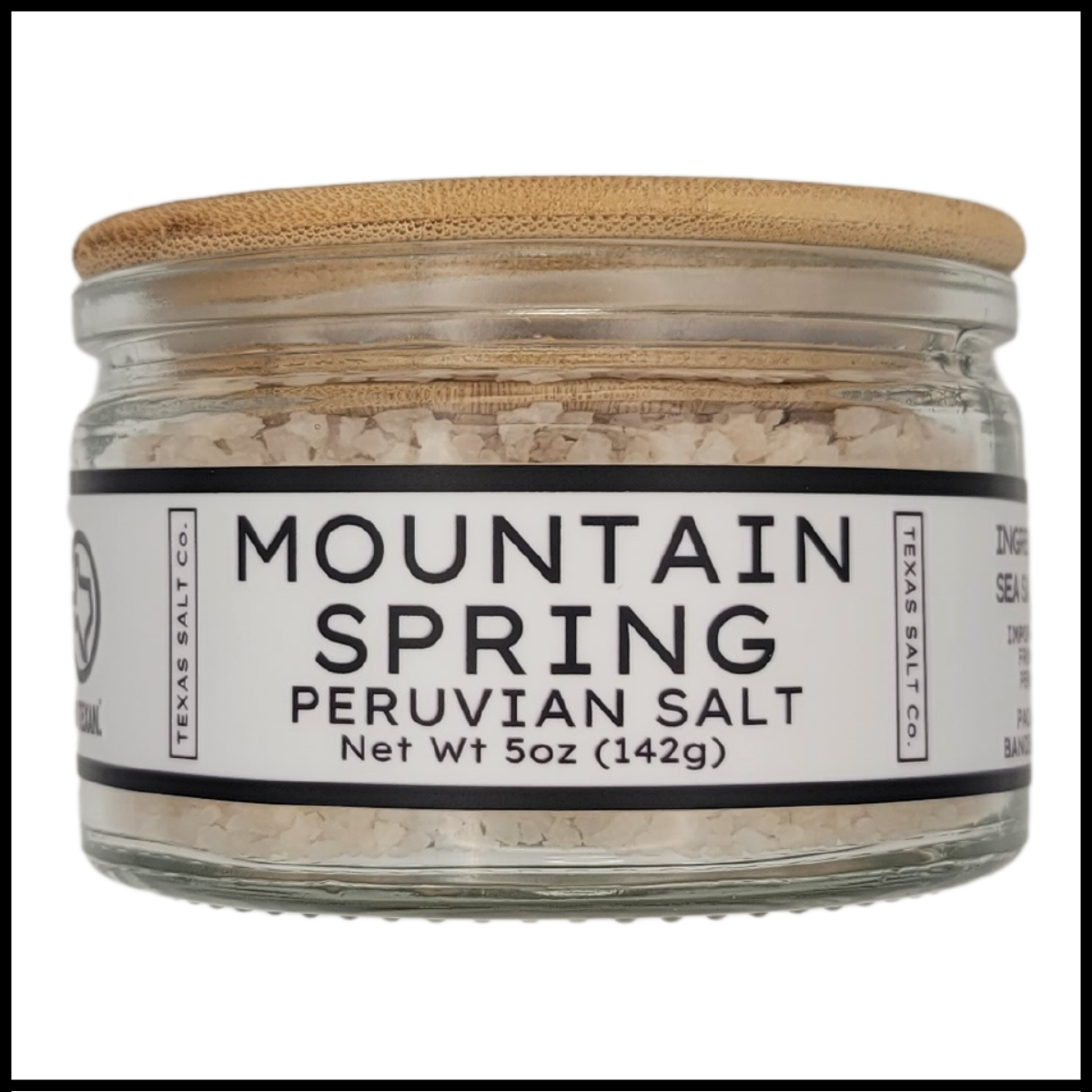 mountain spring peruvian salt easy pinch jar