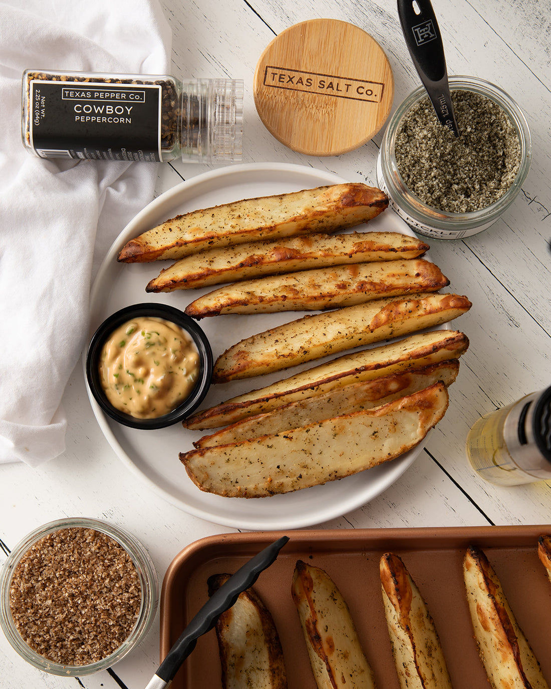 Dill Potato Wedges