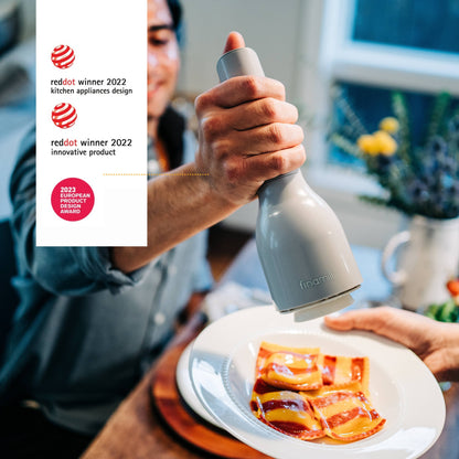 FinaMill Classic Battery - 1 Everyday Pod, 1 Pepper Pod: Midnight Black