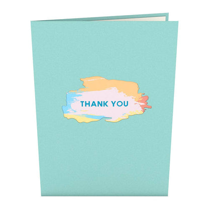 Artistic Thank You 5''x7'' Card, Thank You Cards