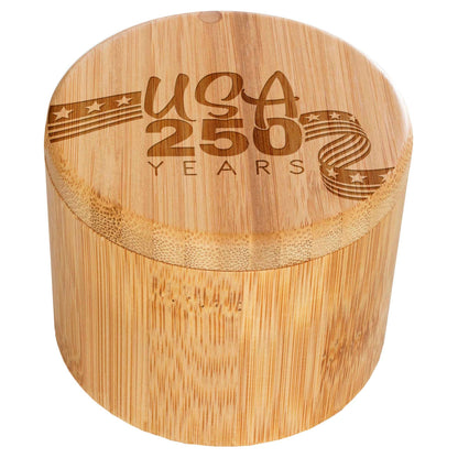 USA 250th Anniversary Salt Cellar & Spice Storage Box