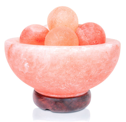 Himalayan Bowl with Massage Balls - Pink