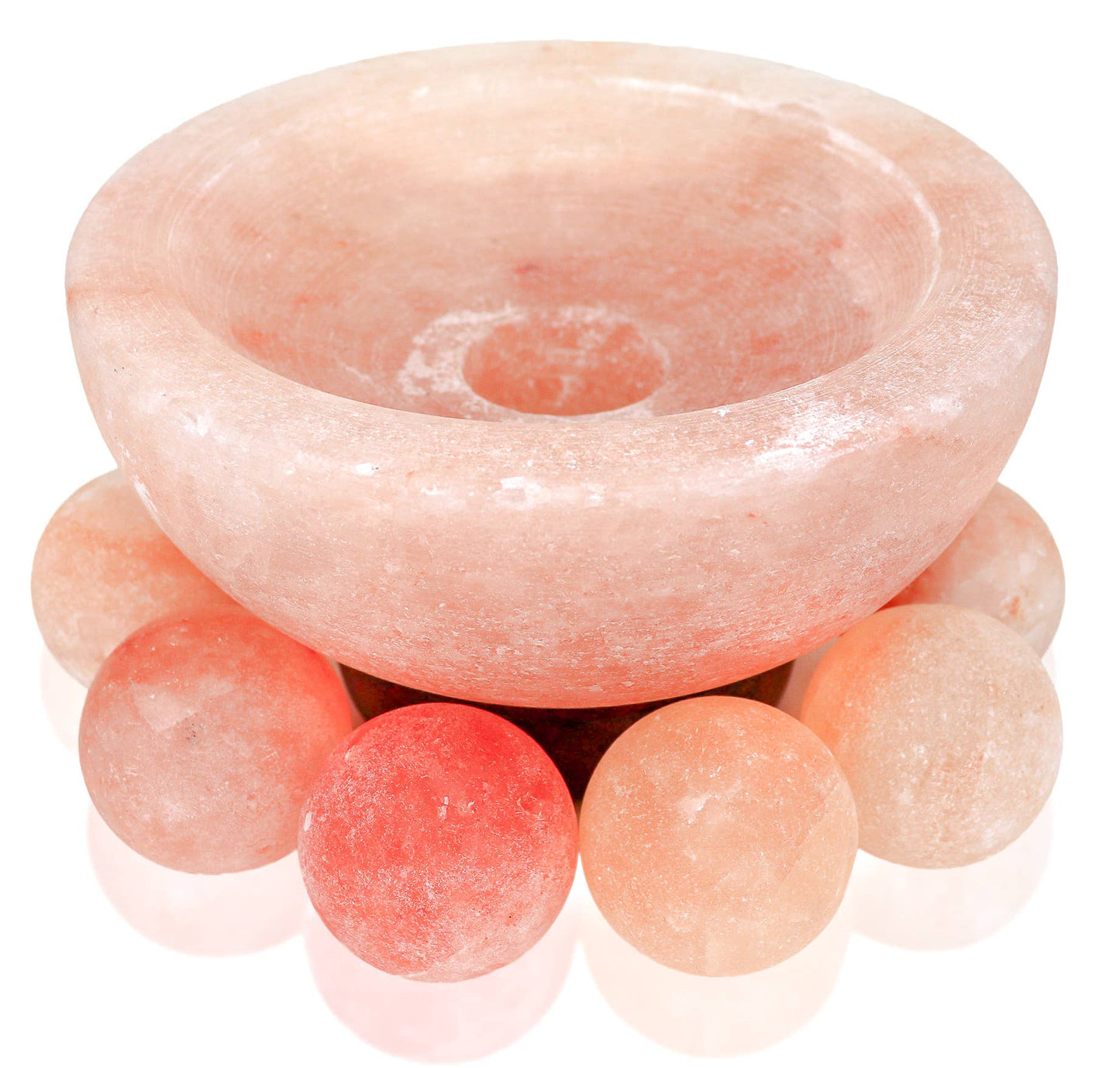 Himalayan Bowl with Massage Balls - Pink