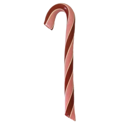 Organic Hand-Spun Jumbo Candy Cane - Cherry - 1.75 oz