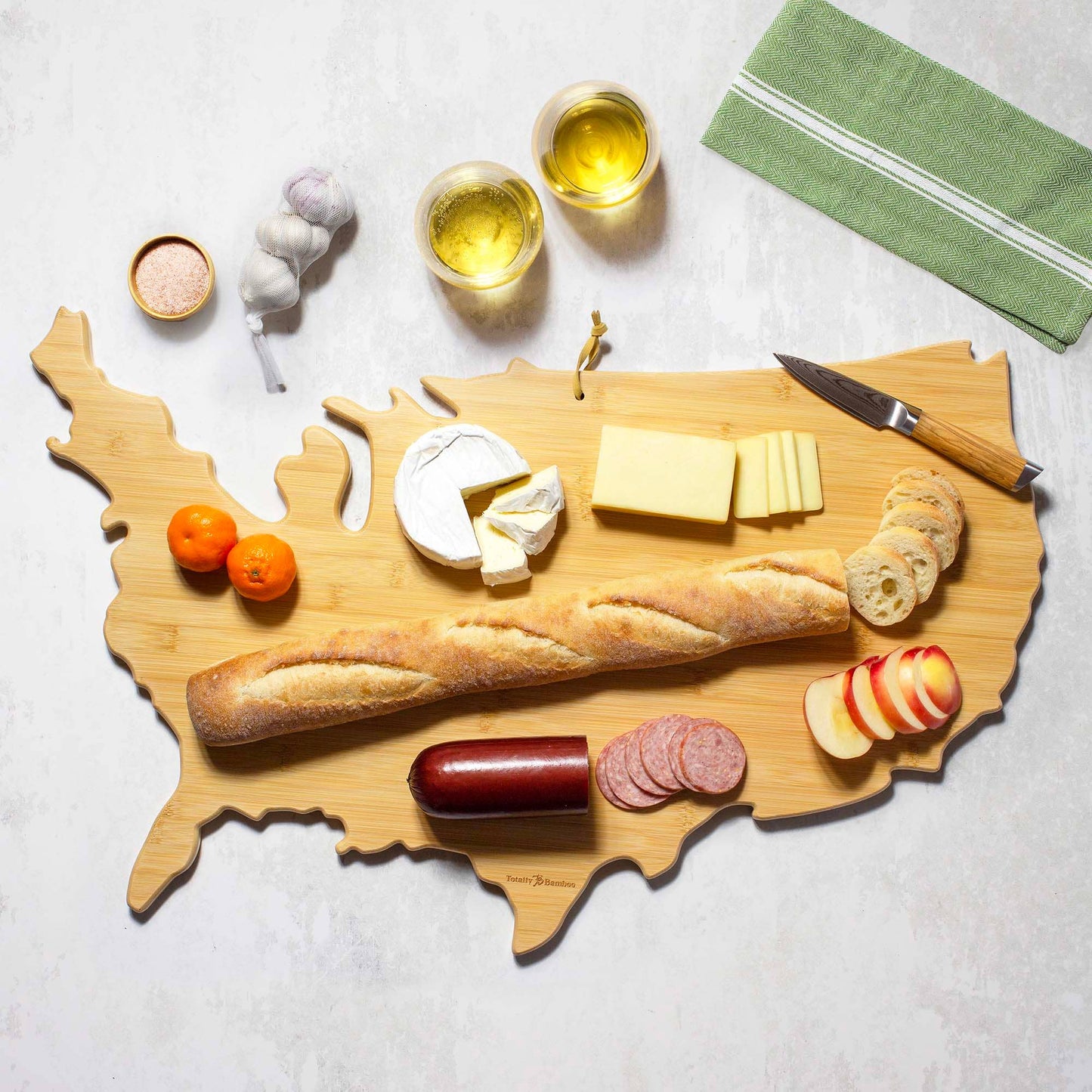XXL Destination USA Cutting & Charcuterie Board, 30" x 19"