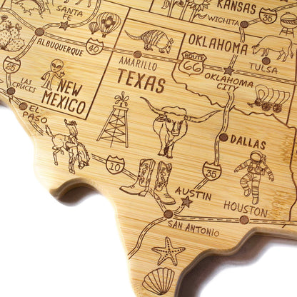 XXL Destination USA Cutting & Charcuterie Board, 30" x 19"
