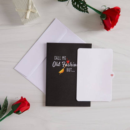 Old Fashioned Love 5''x7'' Card, Pop-Up Cards, Vinatge