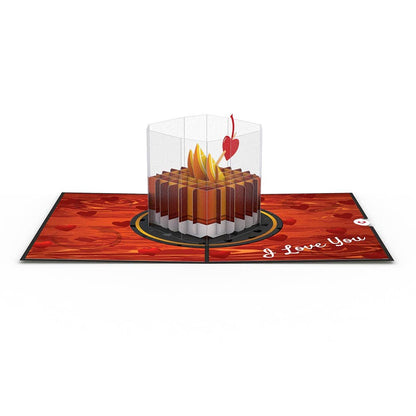 Old Fashioned Love 5''x7'' Card, Pop-Up Cards, Vinatge