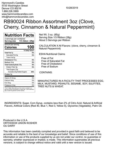 Classic Candy Ribbons