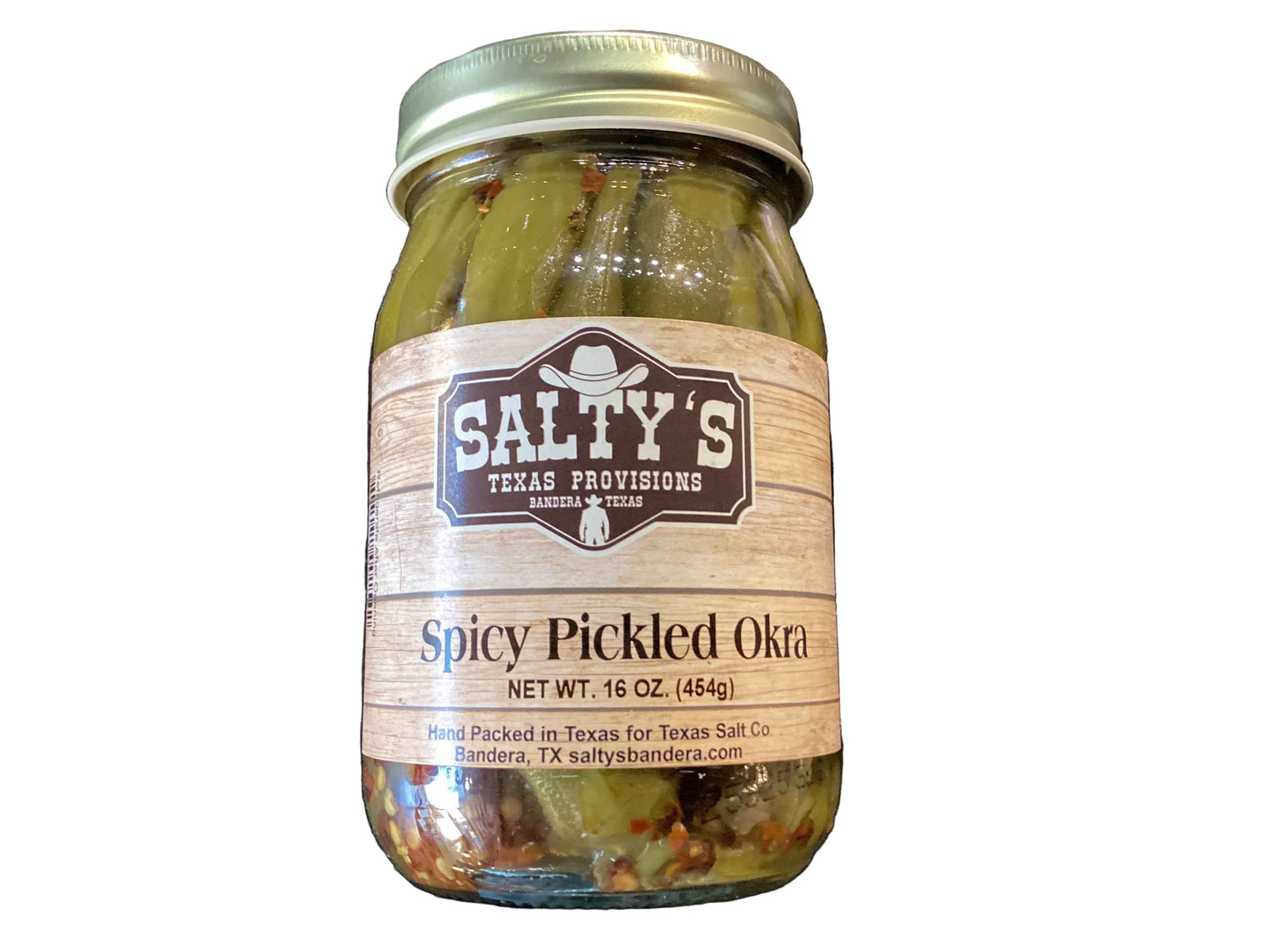 Spicy Pickled Okra