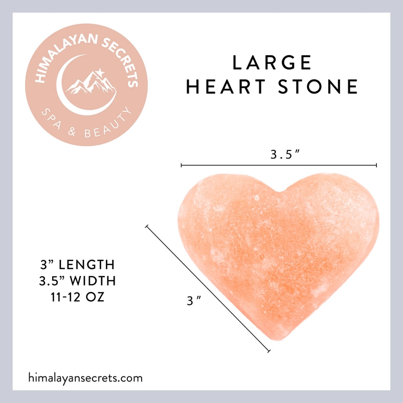 Heart Himalayan Salt Stone