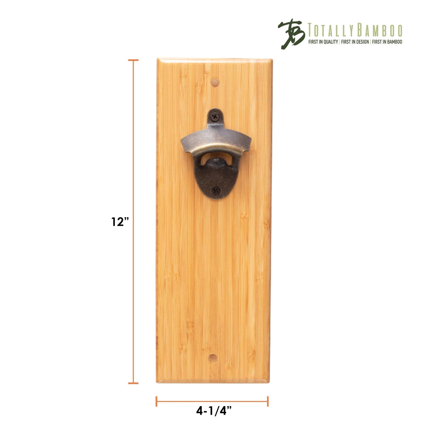 Wall Mounted Bottle Opener with Magnetic Bottle Cap Catcher