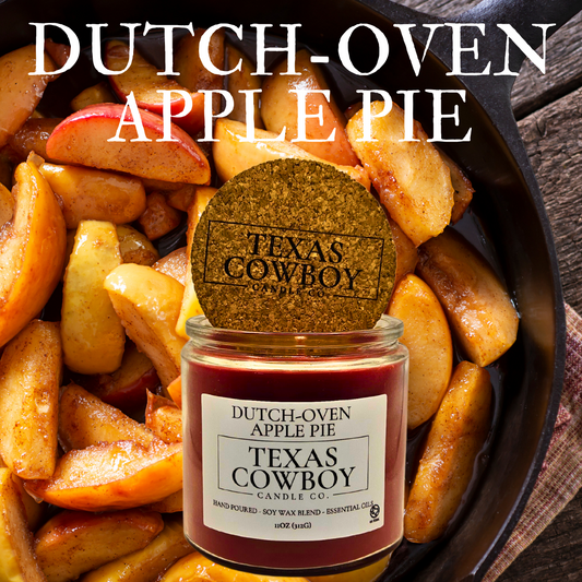 Dutch-Oven Apple Pie Candle