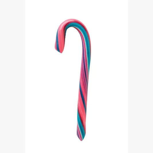 Hand-Spun Jumbo Candy Cane - Tye Dye / Cotton Candy - 1.75oz