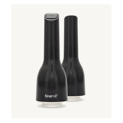 FinaMill Classic Battery - 1 Everyday Pod, 1 Pepper Pod: Midnight Black