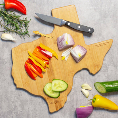 Texas Cutting Board with Artwork by Summer Stokes