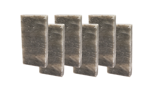 Gray Himalayan Salt Tile 8 x 4 x 1