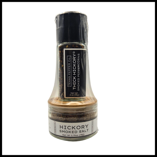 Hickory Smoked Salt & Pepper Set