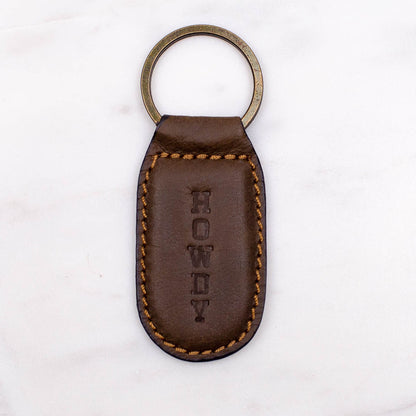 Leather Keychain