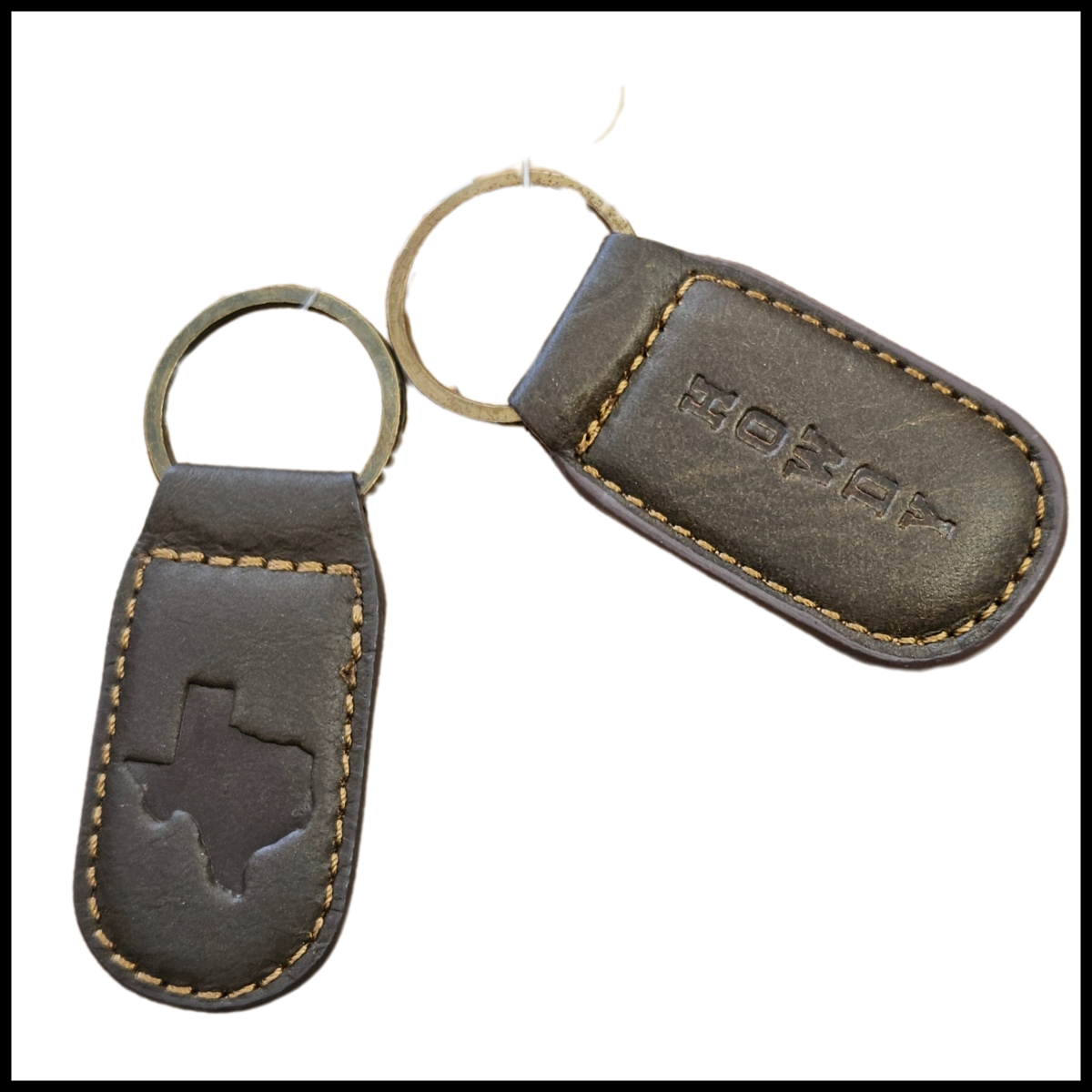 Leather Keychain