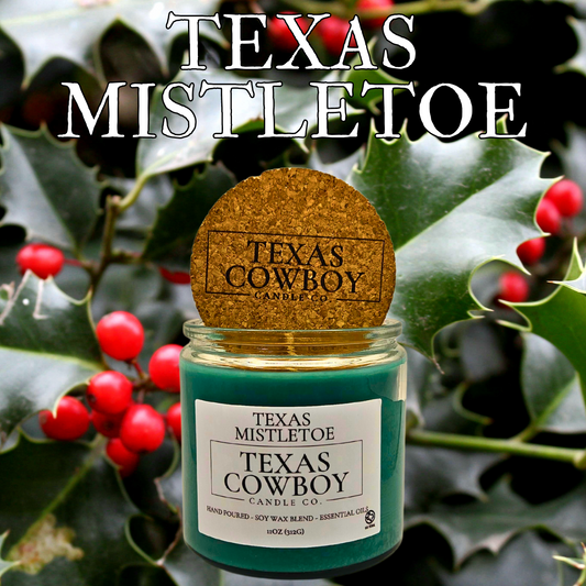 Texas Mistletoe Candle