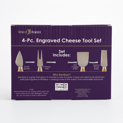 Texas 4-Piece Cheese Knife Set