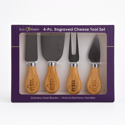 Texas 4-Piece Cheese Knife Set