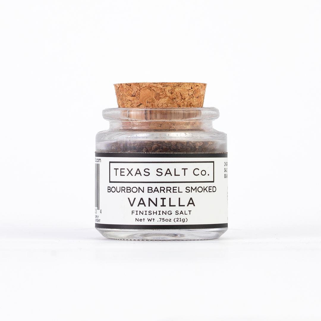 Bourbon Barrel Smoked Vanilla Finishing Salt