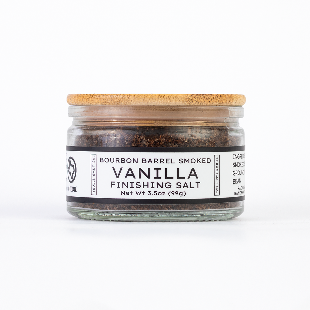 Bourbon Barrel Smoked Vanilla Finishing Salt