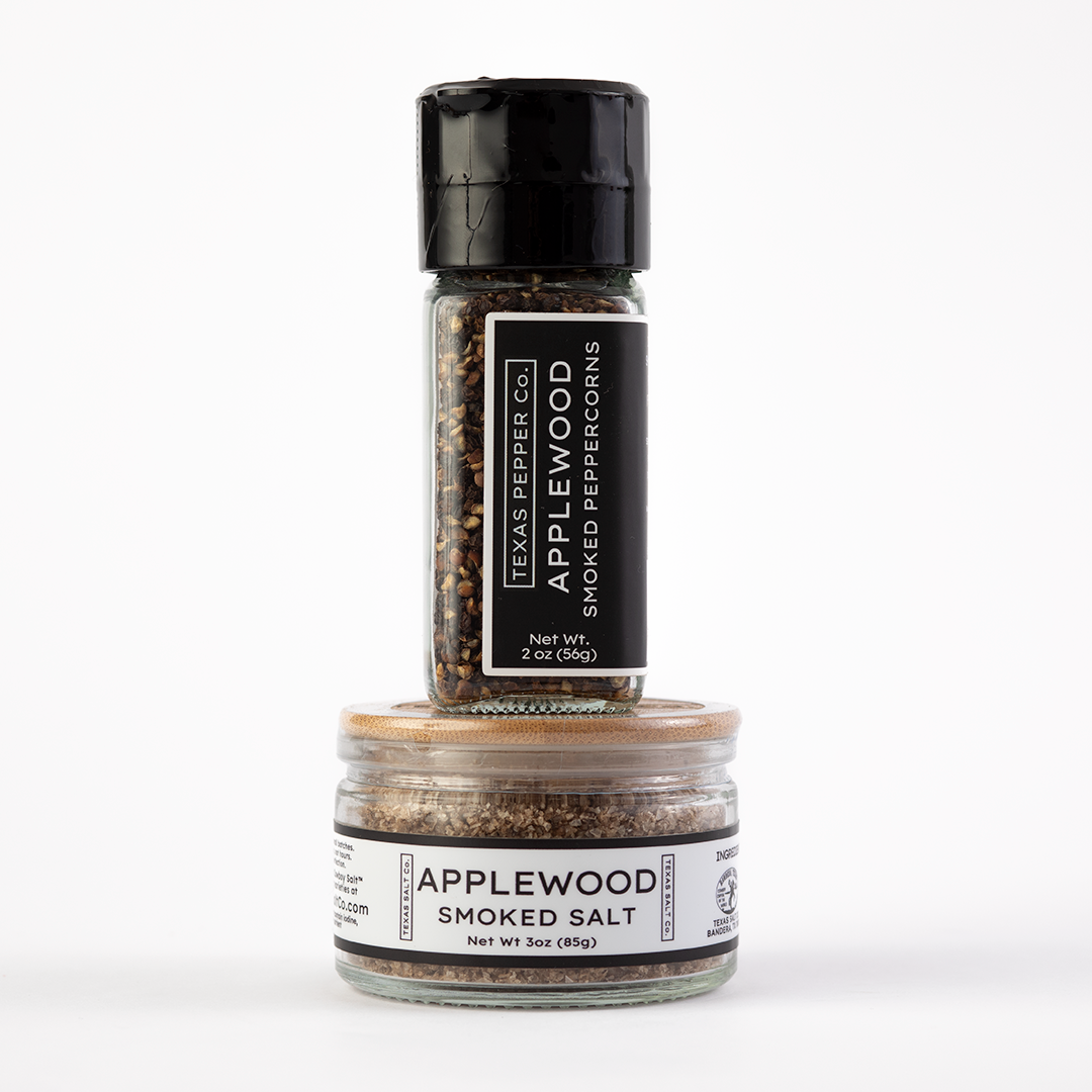 Apple Smoked Salt & Pepper Set