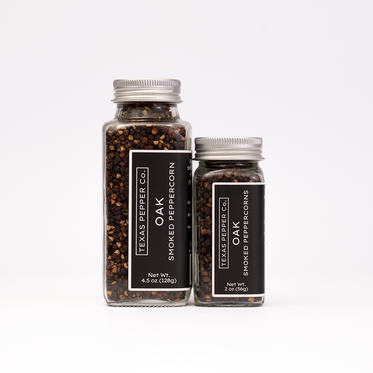 Oak Smoked Peppercorn - Texas Salt Co