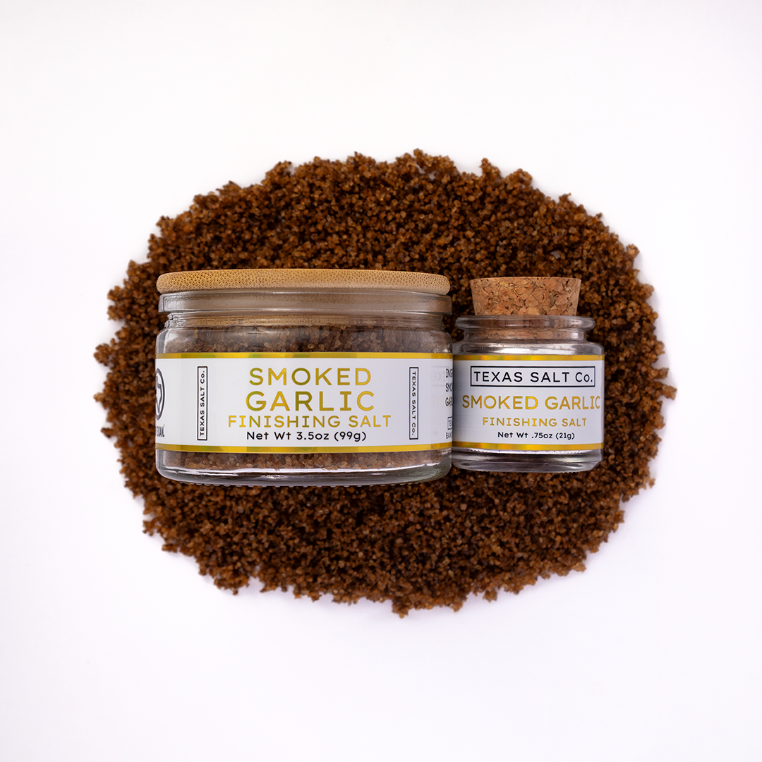 Smoked Garlic Finishing Salt