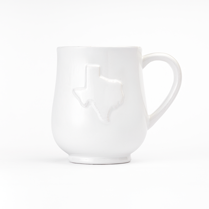 Texas Embossed Coffee Mug
