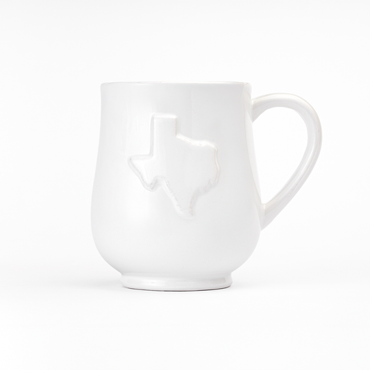 Texas Embossed Coffee Mug