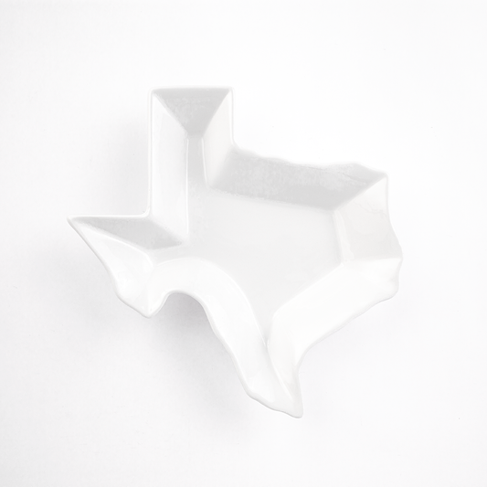 Texas Shaped Platter 10"